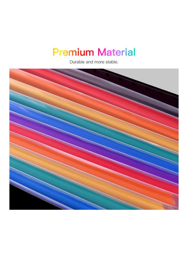 Loquat 12 Pockets Expanding File Folder Multicolour  - Image 3