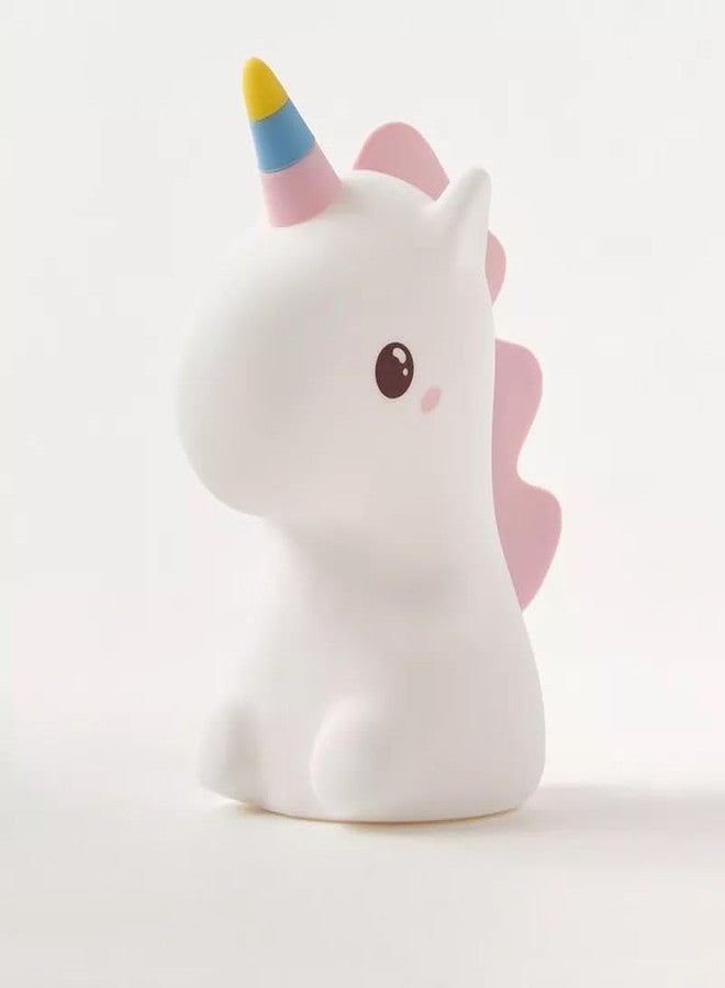 Groeien Pack of 2 Unicorn Horse Touch Silicone Night Lamp for Bedroom, Kids, Birthday Gifts, Valentine Gift for Couples, USB Rechargeable, 7 Colour Changing Light (Multicolor) (Unicorn Horse lamp, 2) - Image 3