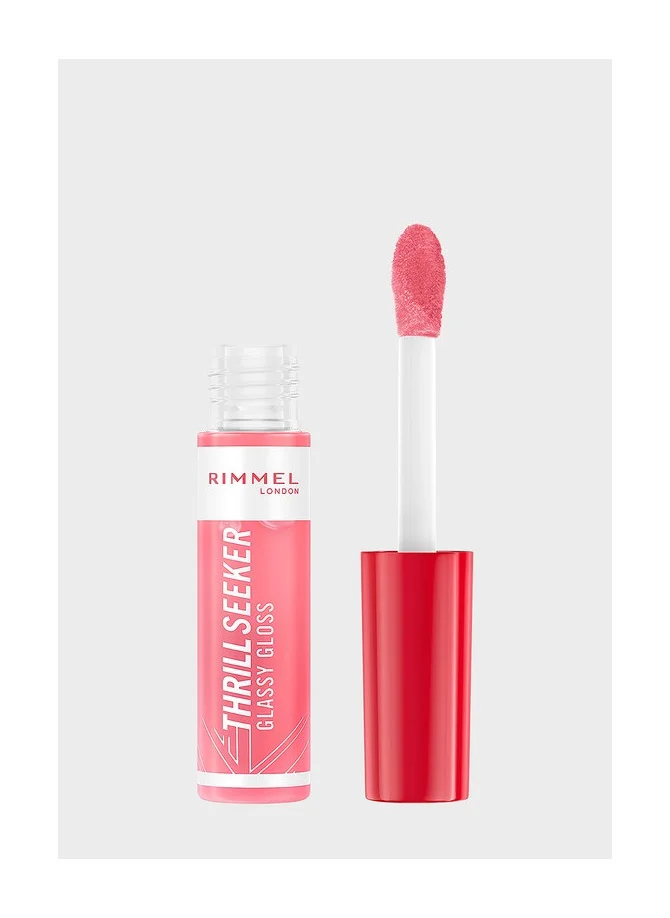 RIMMEL LONDON Thrill Seeker Glassy Gloss Lip Gloss - 500 - Pine to the Apple, 10ml