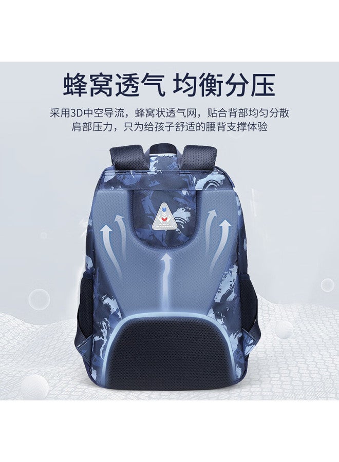 Ninth Castle The Ninth Castle Lightweight Backpack For Middle School Students Grades 5-9, Large Capacity Backpack For Boys And Girls, Lightweight High School Student Backpack, Double Shoulder Bag - Image 2