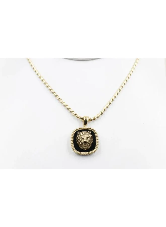 جس Lion Charm Necklace