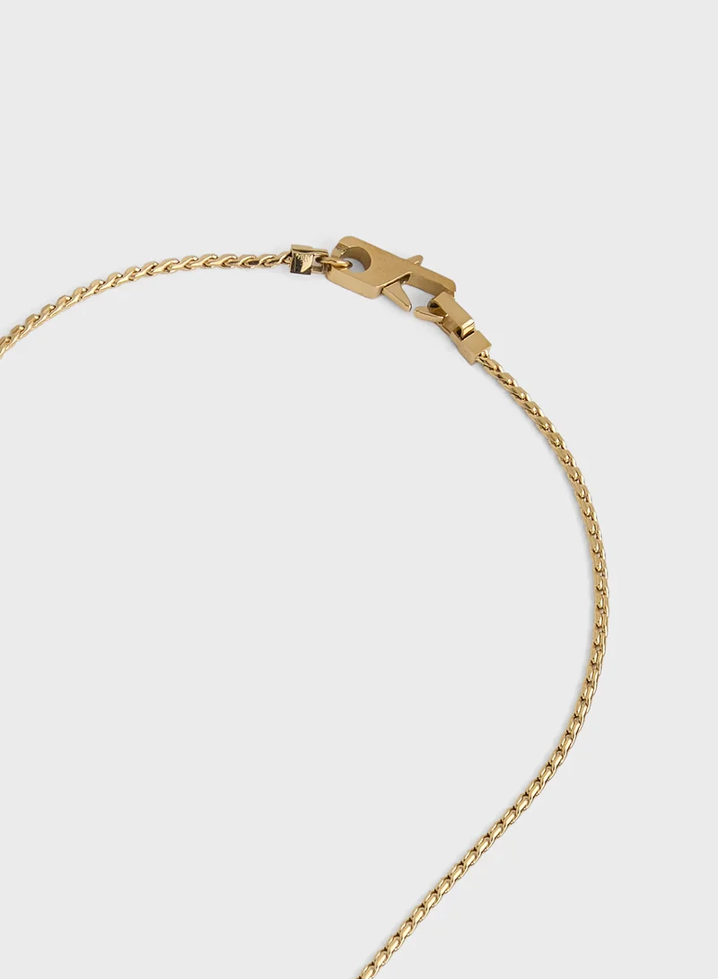 جس Lion Charm Necklace
