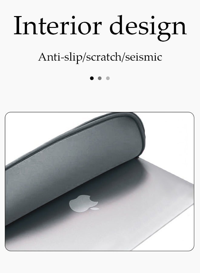 SOWUGI حقيبة لابتوب 13 بوصة خفيفة الوزن حقيبة كمبيوتر حقيبة سفر عمل حقيبة يد حقيبة مستندات مقاومة للماء حقيبة كتف للرجال والنساء للعمل في المكتب - Image 5