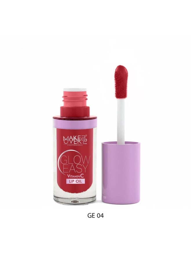 MAKE OVER 22 Glow Easy Vitamin C Lip Oil GE04 - MADE IT - Image 1