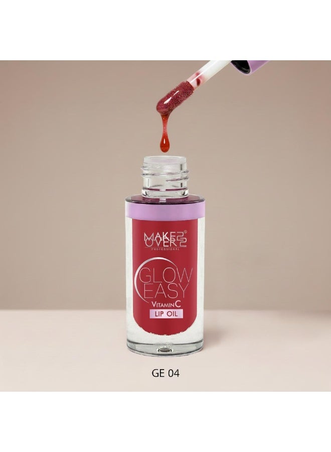 MAKE OVER 22 Glow Easy Vitamin C Lip Oil GE04 - MADE IT - Image 2