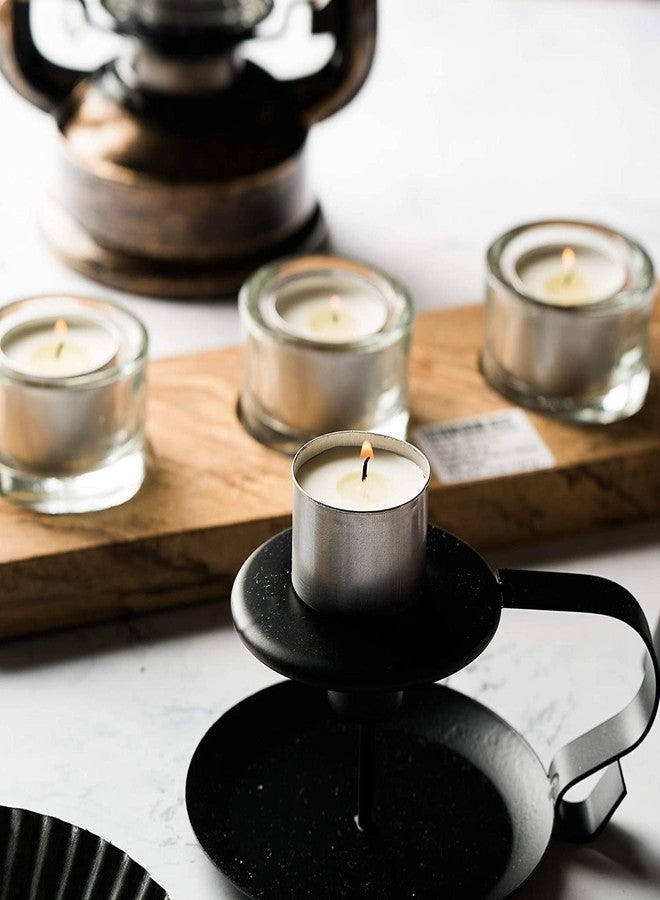 True Decor 7 Hours Long Burning Tea Light Candle - Pack of 20 Premium White Tealights - Smokeless, Odorless & Unscented Tea Candles for Decorative Lamps & Dining Table - Image 4