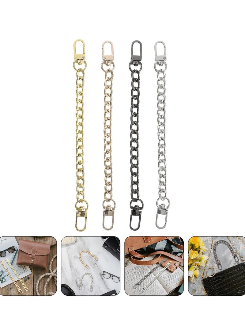 GGOOT 4pcs Handbag Purse Replacement Chains Metal Handbag Bag Straps Extender Replacement Bag Chains for Ladys Purse Handbag  - Image 5