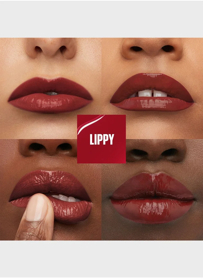 MAYBELLINE NEW YORK Super Stay Vinyl Ink Longwear Transfer Proof Gloss Lipstick - 10 LIPPY