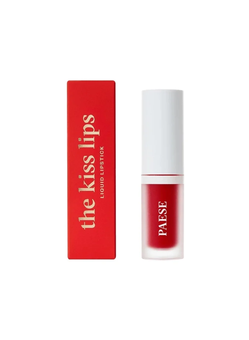 Paese  PAESE The Kiss Lips Liquid Lipstick - 06 Classic Red for Women | Best Price UAE