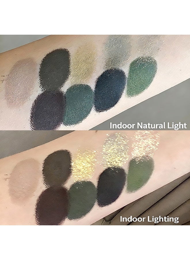 KAPEINE Cat's Eye Nine-Color Eyeshadow Palette - Create a Fashionable and Charming Eye Makeup - Image 5