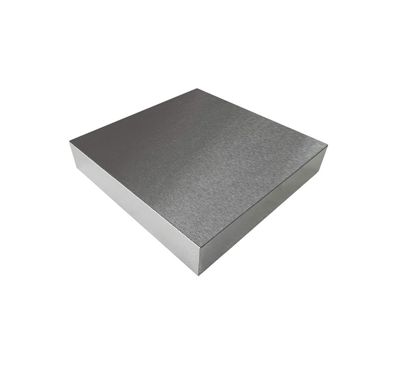 HimaPro Steel Bench Block 4x4 Flat Anvil Jewelers Tool Metal Bench Block for Jewelry Stamping 4x4x34