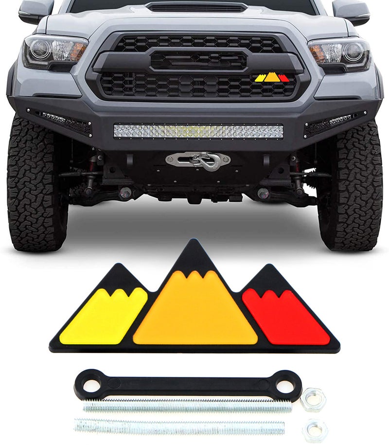 Grille Badge Emblem Decoration Label Replacement for 4Runner Tundra Sequoia Rav4 Highlander - Image 2