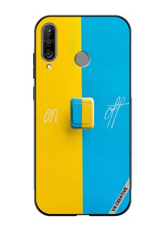 VR CREATIVE Protective Case Cover For Huawei P30 Lite On Off Design Multicolour  - Image 1