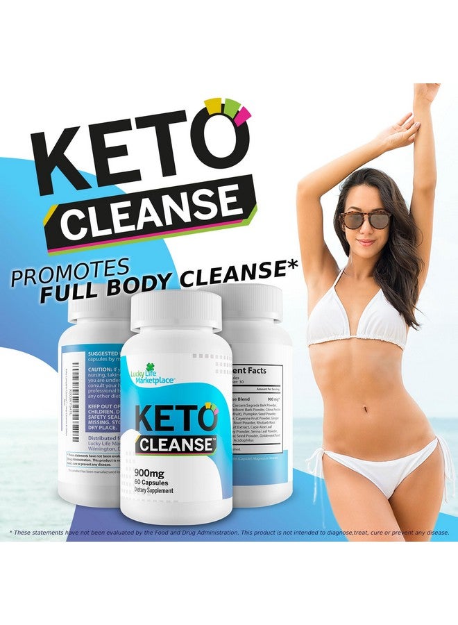 Generic Keto Cleanse - Our Best Natural Keto Cleanse Supplement - Support Reduced Inflammation & Bloating - Promote Full Body Cleanse, Liver Cleanse, Colon Cleanse - Aid Energy Levels - Help Cleanse & Detox  - Image 5