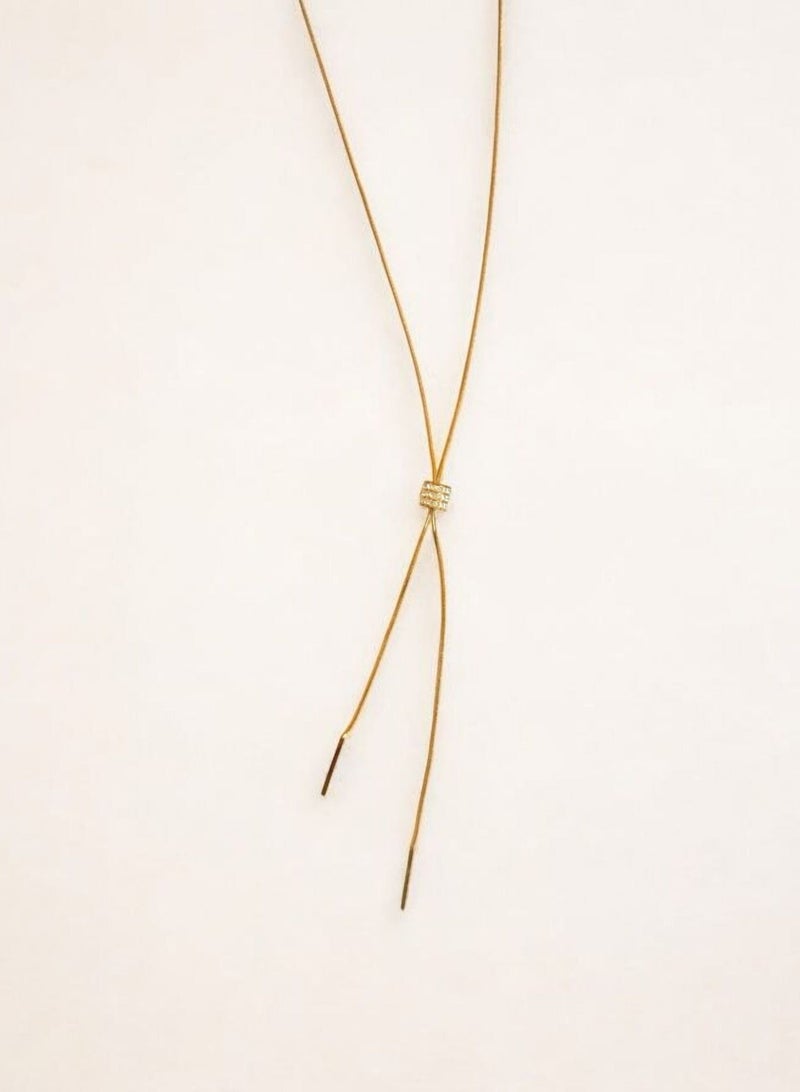 سلسلة ستانلس ستيل ذهبية طويلة – تصميم أنيق يناسب جميع المناسبات والإطلالات - Image 3