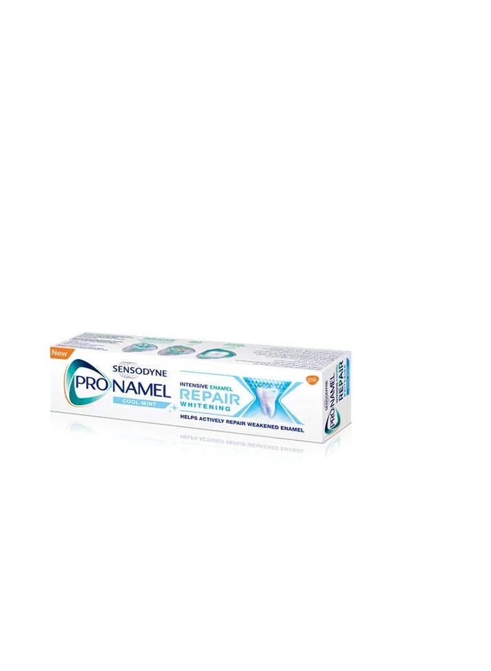SENSODYNE PRONAMEL سنسيوداين بروناميل لإصلاح المينا المكثف تبييض بالنعناع البارد 75 مل