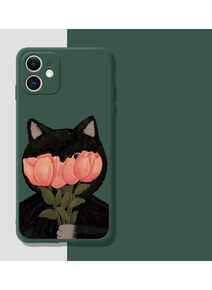 Loquat Back Cover TPU Protective Mobile Phone Case for iPhone 