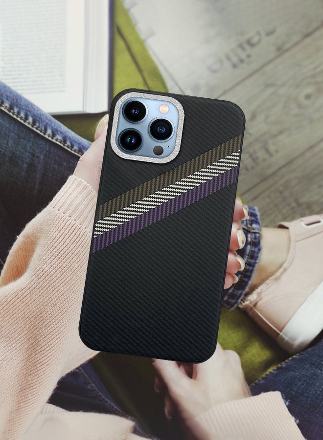 CATANES (for iPhone 13 Pro Max) Case Cover Carbon Fiber Pattern Phone Case Slim Shockproof Back Cover - Image 5