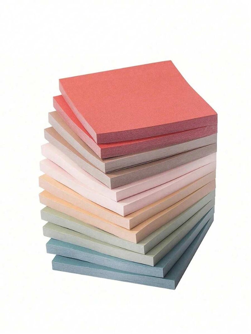Shein 600 Sticky Notes, 12 Sticky Note Books, Colorful Notebooks, Student Sticky Notes, School Supplies, Back to School - Image 3