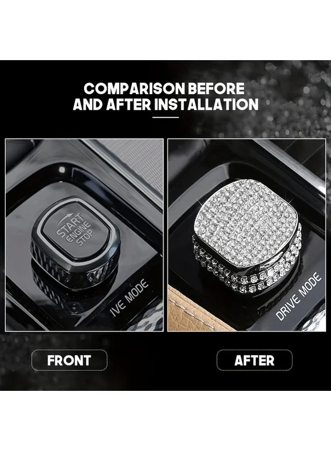 Sparkling Alloy Knob Cap Cover for Volvo S60 V60 XC60 XC90 S90 2015 2023 Luxury Upgrade - Image 4