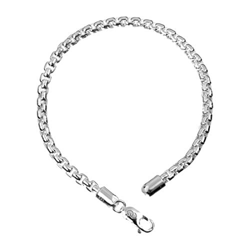 Clara Anti-Tarnish 92.5 Sterling Silver Bracelet 8 inch | Gift For Men & Boys - Image 1