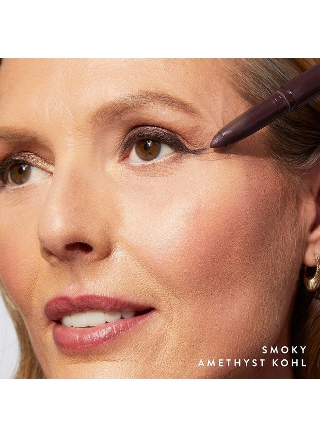 LAURA GELLER NEW YORK Kajal Longwear Kohl Eyeliner Pencil with Caffeine Smooth & Blendable Makeup Smoky Amethyst Kohl - Image 3