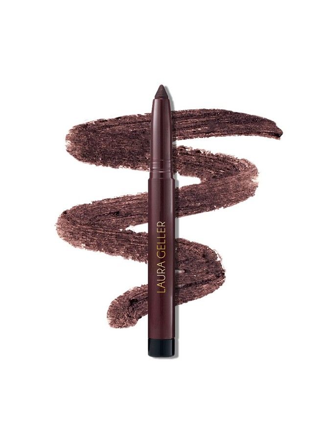 LAURA GELLER NEW YORK Kajal Longwear Kohl Eyeliner Pencil with Caffeine Smooth & Blendable Makeup Smoky Amethyst Kohl - Image 2