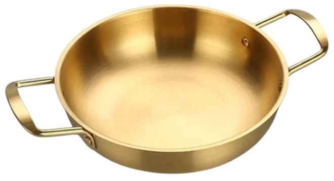 Chef Classic Non-Stick Aluminum Frying Pan for Everyday Use - Inner Diameter 24 cm (Gold) - Image 1