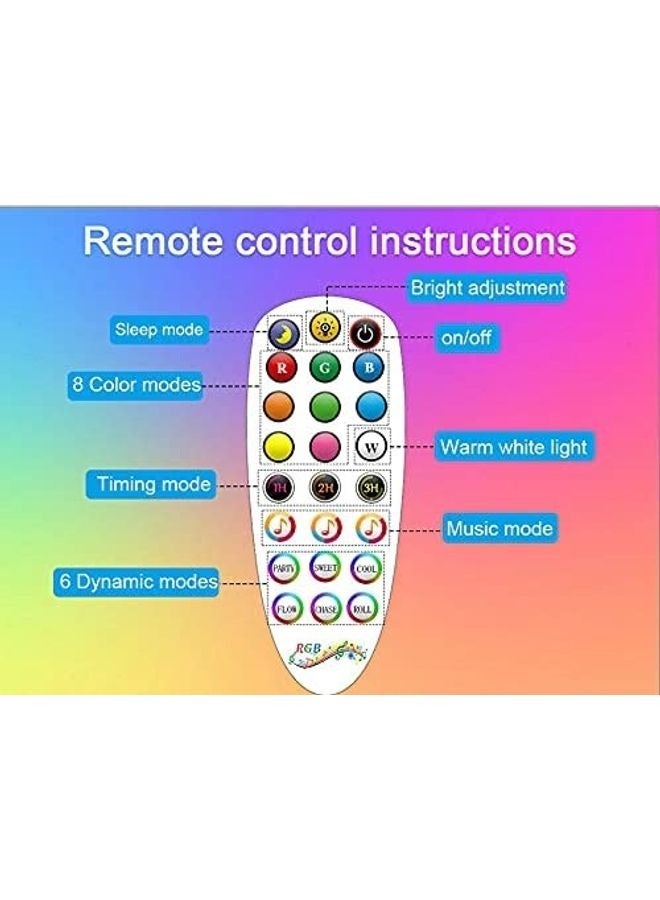 XiuWoo Remote Control RGB LED Corner Floor Lamp - Image 4