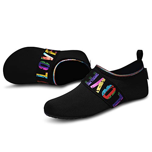VIFUUR Water Sports Unisex Shoes LoveBlack - 7.5-8.5 Women/6-7 Men - Image 5