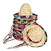BTYMS 8 Pieces Mini Sombrero Party Hats Fiesta Party Decorations Party Supplies Sombrero Costume Hats for Table Dolls Dogs 59 Inch - Image 3