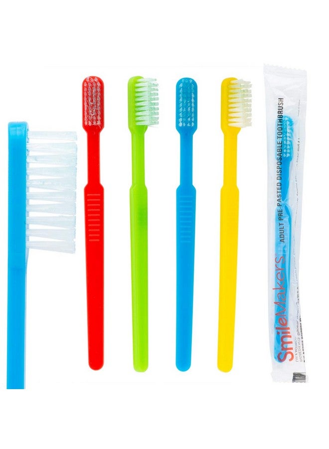 SmileMakers Adult Pre-Pasted Disposable Toothbrushes - 144 per pack