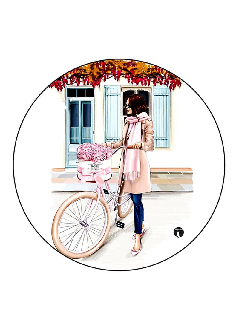 RKN Woman Printed Mouse Pad Multicolour