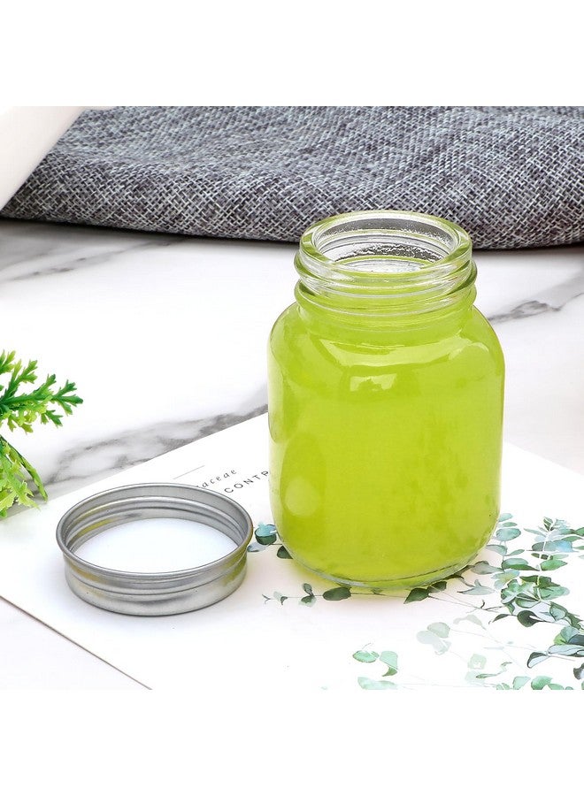 Accguan 2oz Mason Jars,Ginger Shots Bottles with Silver Lids,Glass Yogert Jars,Candle Jar,Honey,Jam,Jelly,Spice,Wedding Favors,Shower Favors(48pcs) - Image 5