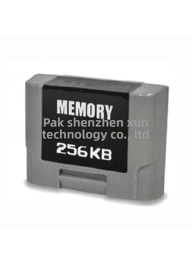 256KB Memory ParK For N64 Memory Expansion Package Gray 256KB Bare Metal-Product Color:Grey
