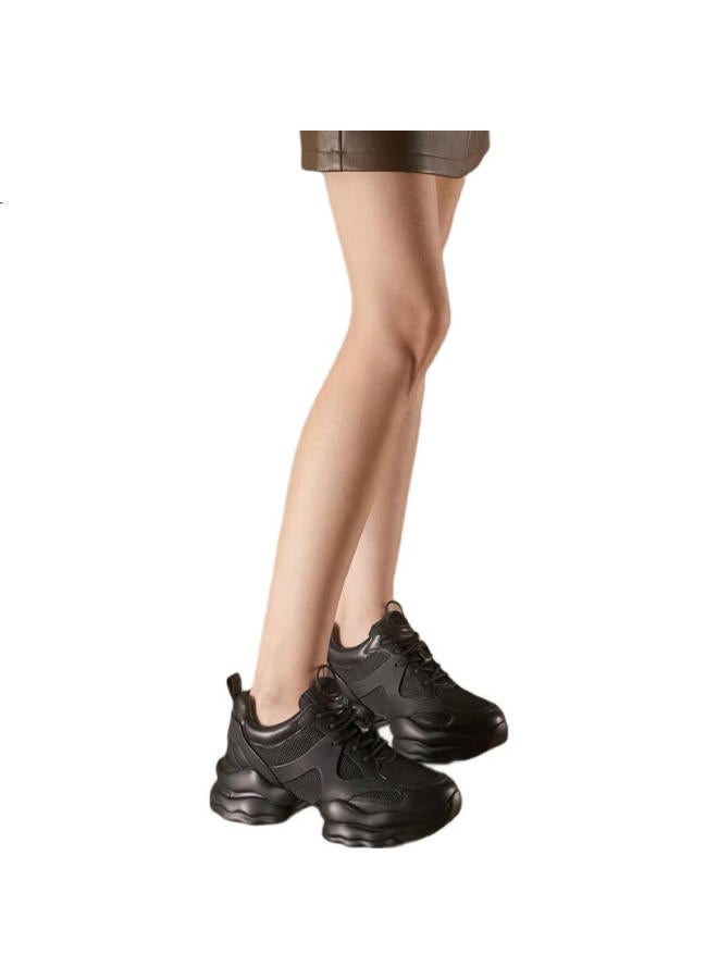 73Hours Running Shoes For Women, White Deer Style, Coconut Milk Jelly 25 New Thick-Soled Height-Increasing Sports Casual Dad Shoes For Women - Image 2