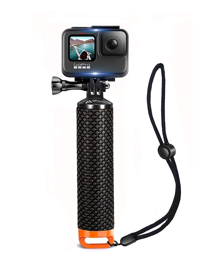 Arabest Waterproof Monopod Floating Hand Grip for Go Pro Hero 12/11/10/9/8/7/6/5/4/3 Session DJI Osmo and Other Action Cameras Stands Snorkeling Underwater Diving Selfie Pole Stick - Image 1