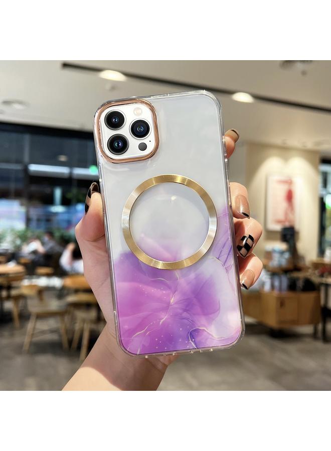 S-TOP Case For iPhone 14 Pro Max Marble MagSafe Clear Phone Case - Image 1