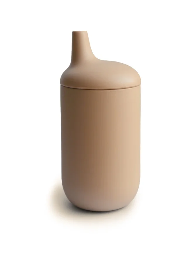 mushie Silicone Sippy Cup Natural