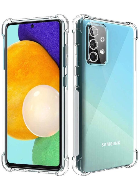 جراب شفاف ومضاد للصدمات لهاتف سامسونج جالاكسي ايه 73 Samsung Galaxy A73