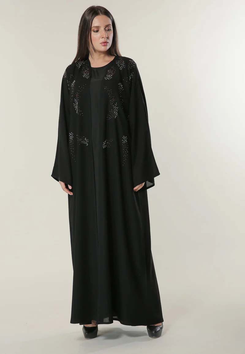 Moistreet Flared Sleeve Abaya