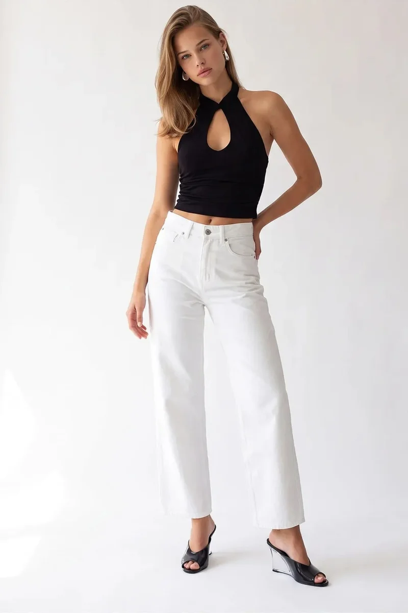MIXRAY Women's Straight-Leg Pants