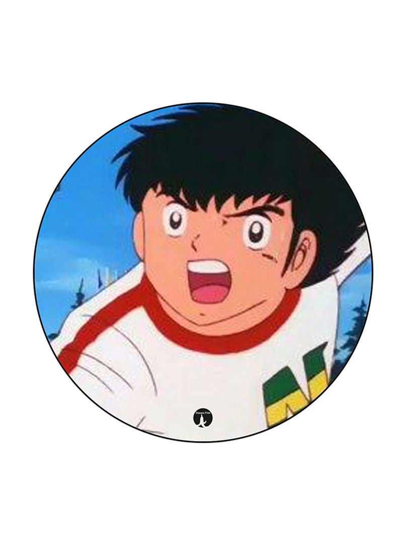 RKN Anime Captain Majid Printed Mouse Pad Multicolour