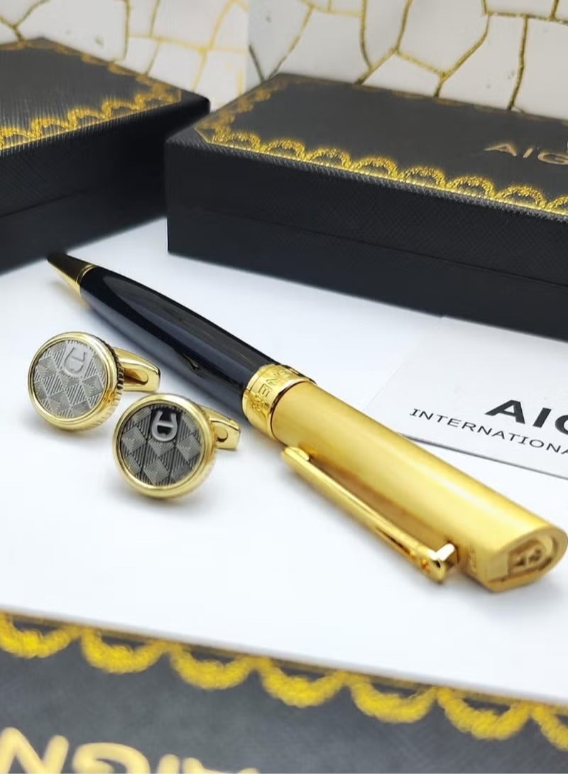 قلم رجالي فاخر مع كبك ماركة اغنر