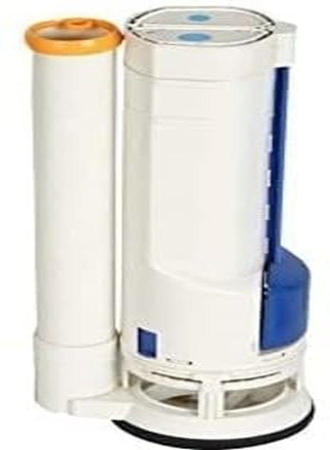 Ausam مرحاض أوسام قطعة واحدة، نظام تدفق مزدوج فقط، سيفون، ذراع خزان التدفق 6 بوصة - Image 4