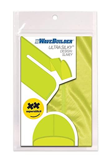 Superstitch Supersilky Ultra Silky Durag x Wavebuilder | 30+ Styles Premium Designer Durags for Men | 360 Waves | Neon Yellow Green (Slimey) - Image 3