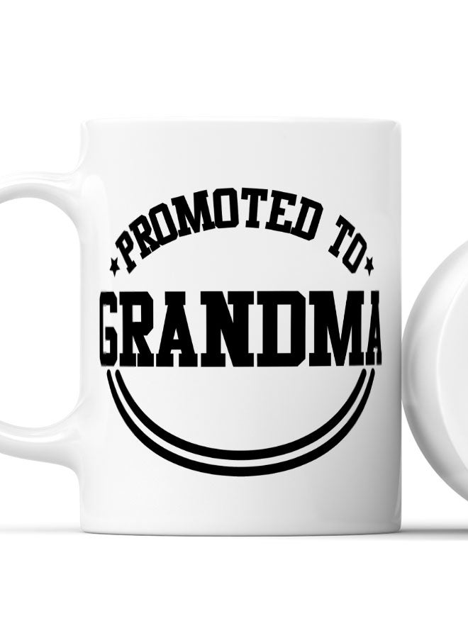 LIT Coffee Mug Promoted to Grand maWhite Mug Promoted to Grand Mother New Grand Parents Gift - Image 2