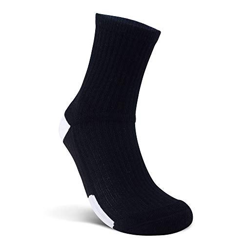 JHM Kids Athletic Sport Crew Socks for Baseball Soccer Basketball Running For Ages 4 to 16 - Image 4
