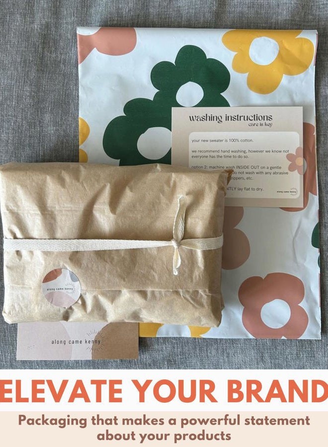 Impack Poly Mailers 10 x 13 Inch - 100 pack Biodegradable Shipping Bags for Clothes - Impack Self-Seal Waterproof Thick Mailing Envelope for Accessories & Clothing - Olive Leaf - Image 4