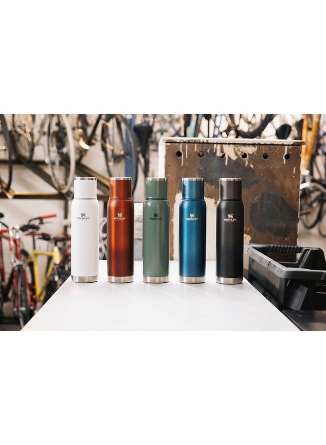 Stanley Adventure-To-Go Vacuum Bottle 1.4 qt | Wide Mouth with Leakproof Cup Lid | Keep Drinks Hot or Cold | Packable for Travel | Insulated Stainless Steel Thermos | BPA-Free | Charcoal Glow - Image 4